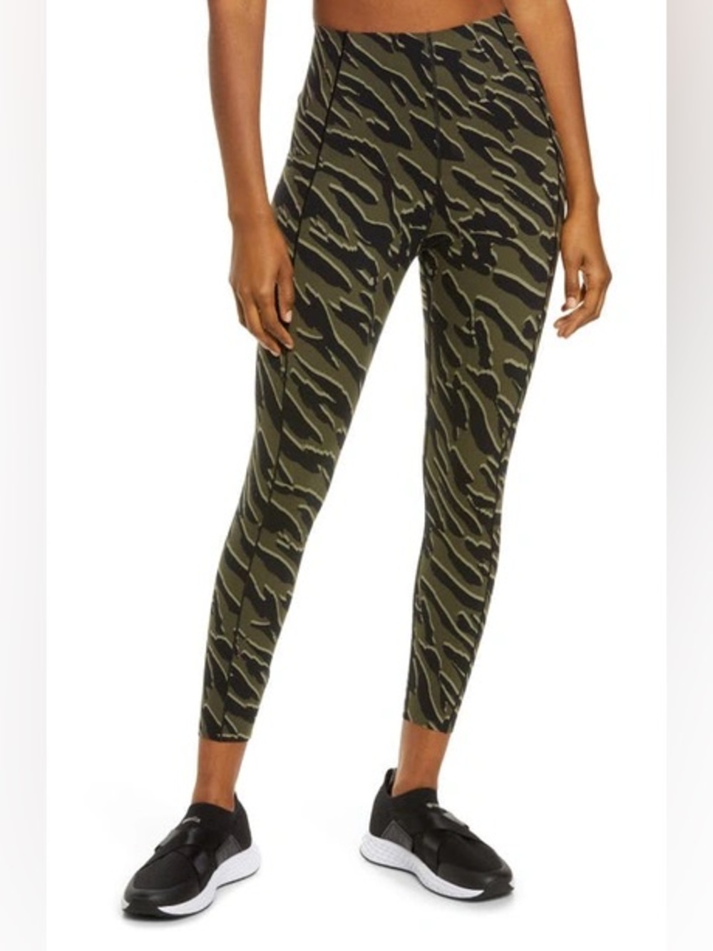Sweaty Betty Power Pocket High Waist Leggings in Animal Wave